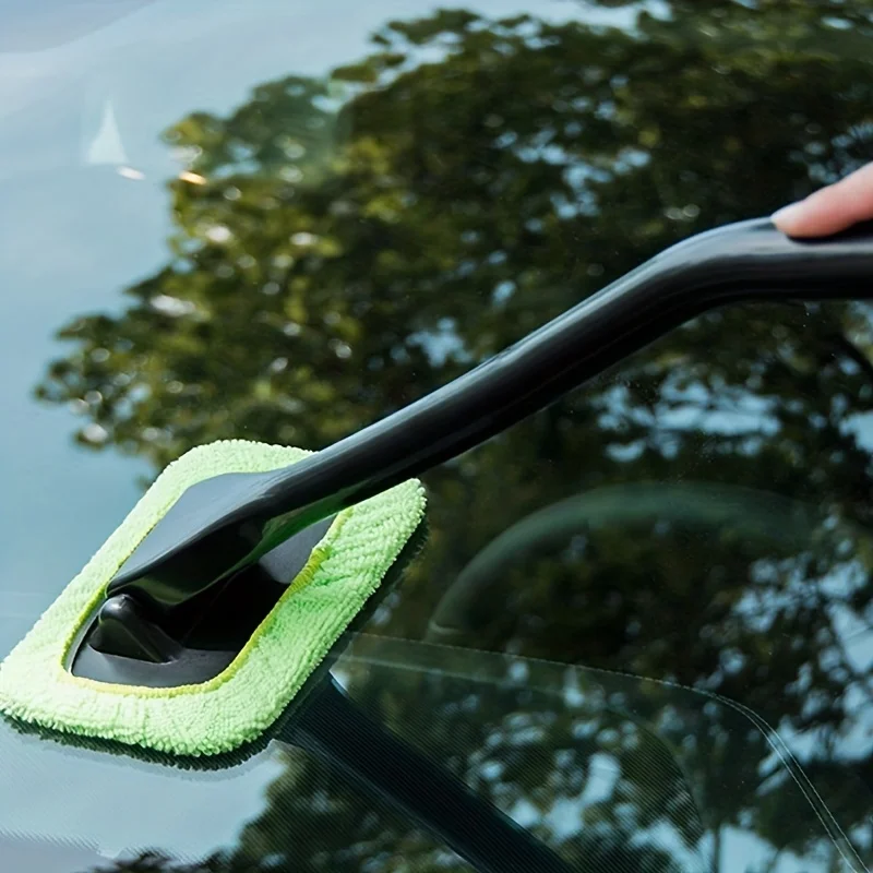 1pc, Car Defog Wipe Window Wiper Car Home Dual-use Detachable Dust Duster Cleaning Wipe Window Glass Cleaning Brush
