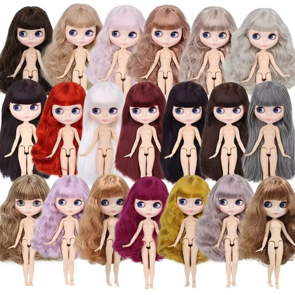 아이시 DBS 브라이스 인형 19관절 바디 30CM 1/6 사이즈 인형 오존 글로시 페이스 밝은 피부 페일 스킨 DIY 메이크업 코스튬 인형 소녀들을 위한 선물