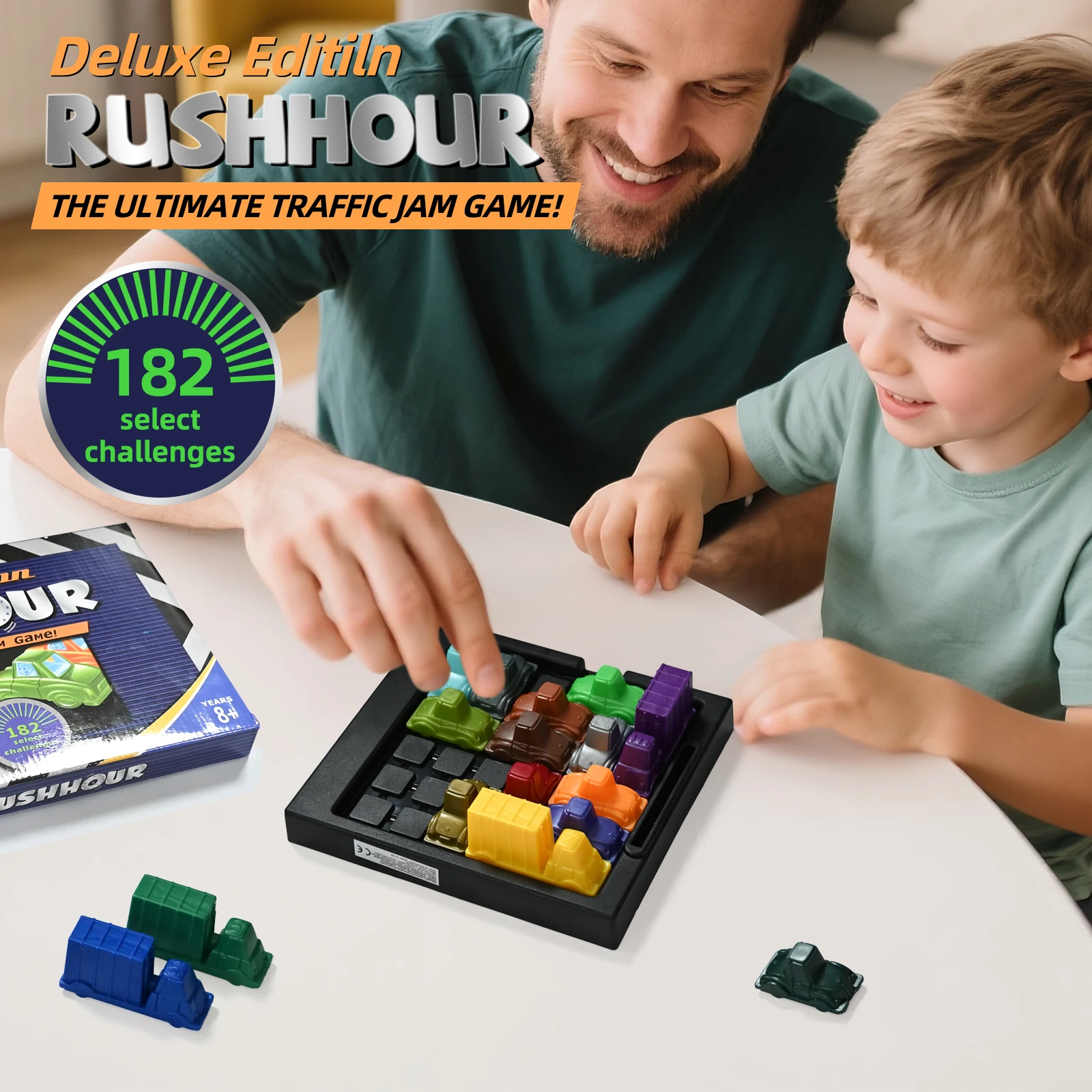 Rush Hour Traffic Puzzle Game for Kids - Engaging Logical Reasoning Toy