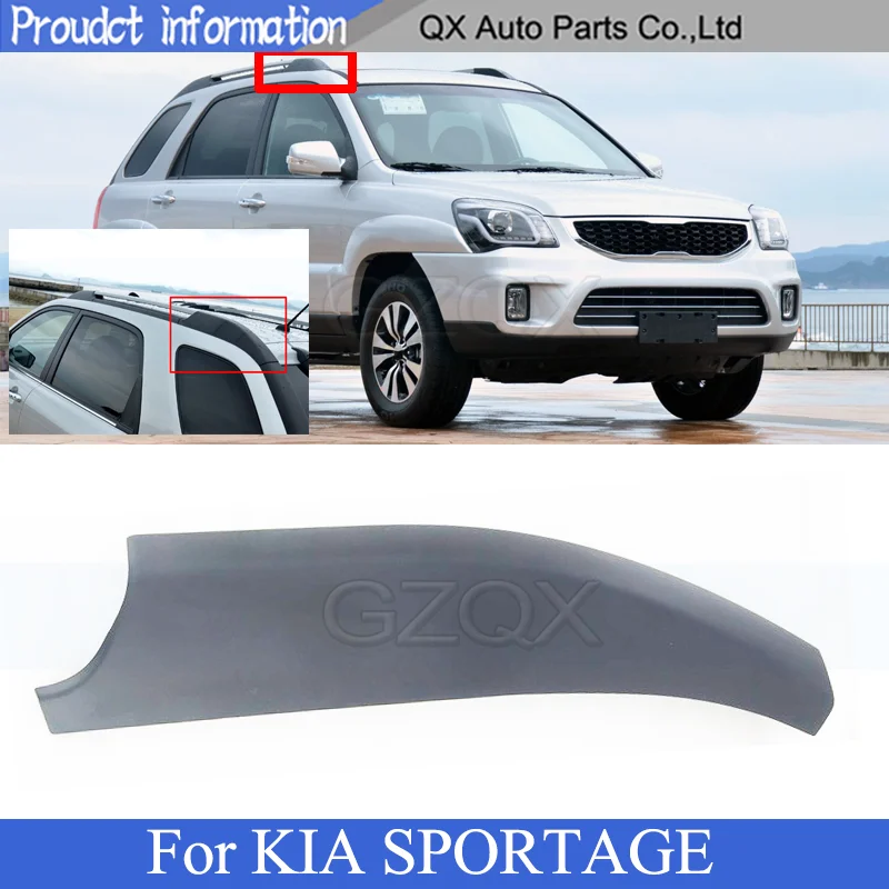 Roof Rack Cover For Kia Sportage 2004-2007 Front Rear Roof Luggage Bar Rail  End Shell Plasitc Protection Cover Replacement - AliExpress