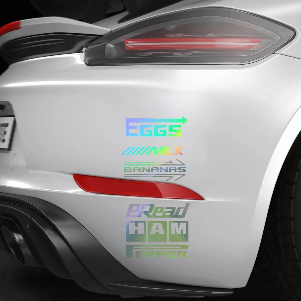 Funny Advertising Sponsors Vinyl Sticker Pack Funny Sponsors Decal for Car JDM Decorative Car Accessories Decal Decor car stickers self adhesive stickers vinyl stickers