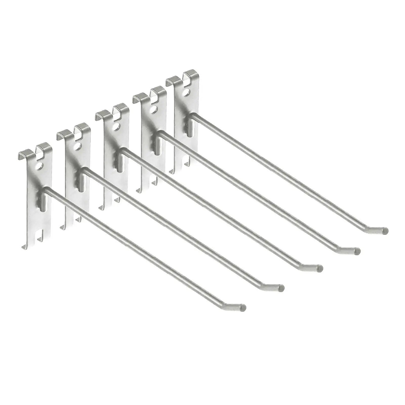 Appendiabiti A Parete Con 5 Ganci - Metallo Tono Argento | Per Cappotti, Borse E Asciugamani - Foto 8