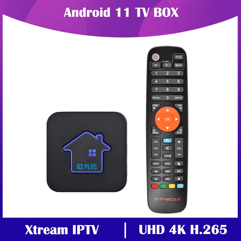 Android 11 G4 Plus TV Box Amlogic 905W2 Bluetooth Voice Remote Control WIFI  UHD 4K 3D 2GB+16GB Smart Set Top Box Decoder Movies - AliExpress