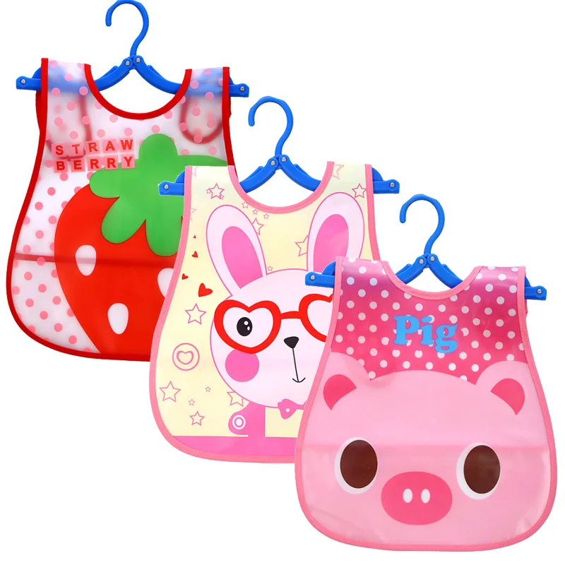 Baby Bibs 3 PCS/Lot for Infant Toddler Boys Girls