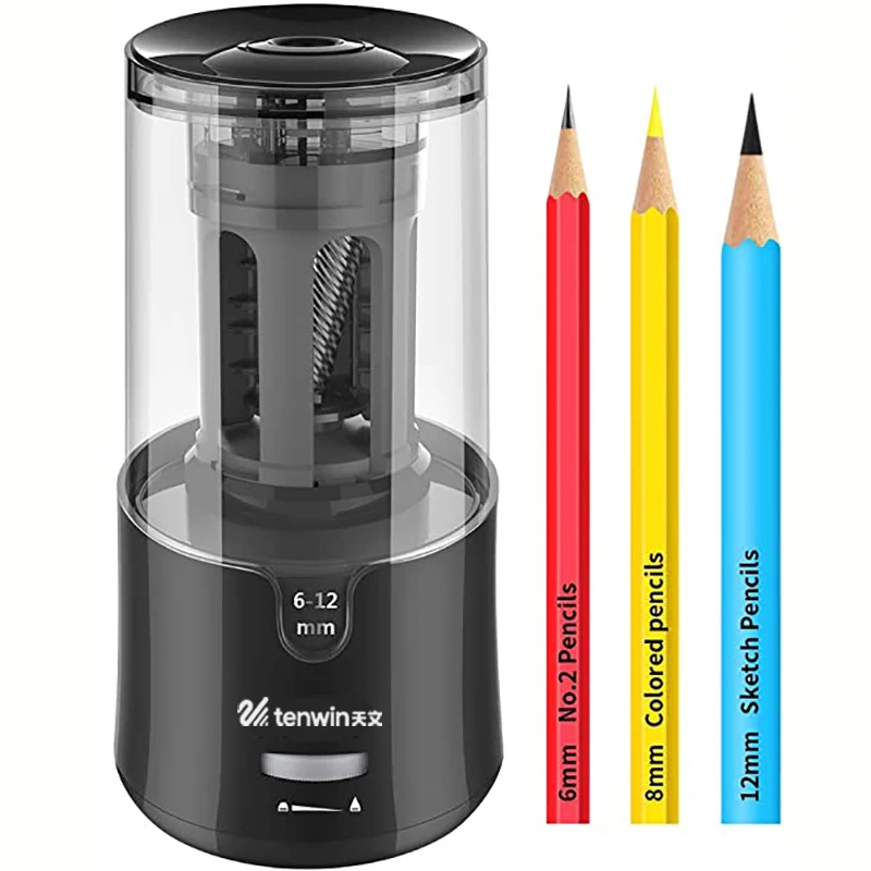 Automatic Electric Pencil Sharpener Large Heavy Duty For Colored