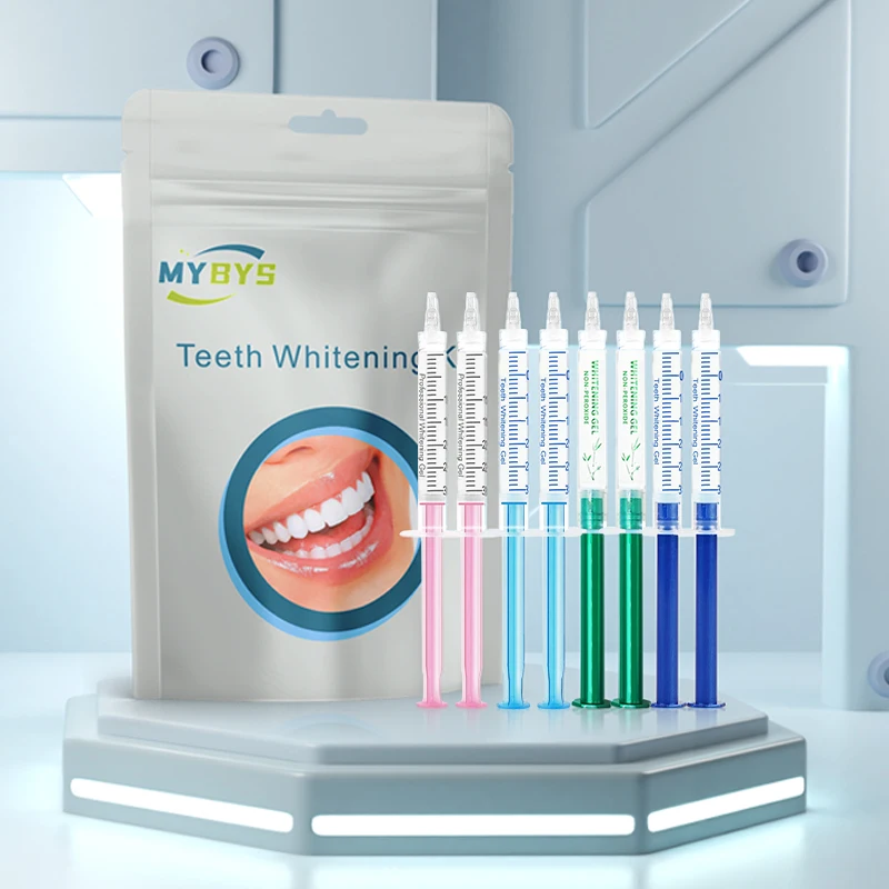 Teeth Whitening Gel Professional Oral Gel Teeth Whitening Dental Bleaching System Oral Hygiene Care 8 Pcs