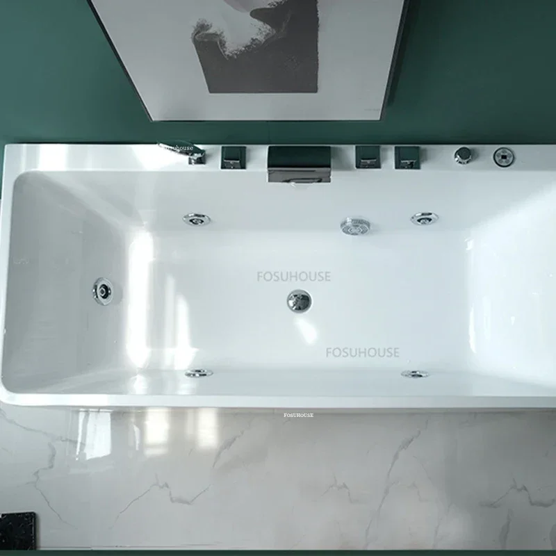 Modern Acrylic Bathtub Spa Tubs And Sauna Rooms Spa Bathtubs Sauna Rooms Bathtub Rectangle Comfortable Massage For Adult
