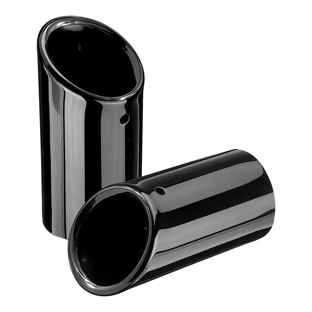 Stainless Steel Car Exhaust Pipe Muffler Tip Tailpipe For Audi A4 B8 Q5 A5 A3 8V 8P A1 VW Passat B7 CC Tiguan exhaust muffler tip