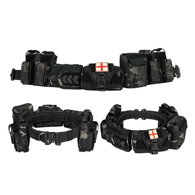 Outdoor Multifunction 6 in 1 Tactical Waist Storage Bag for Hiking. Hunting. and Climbing 3