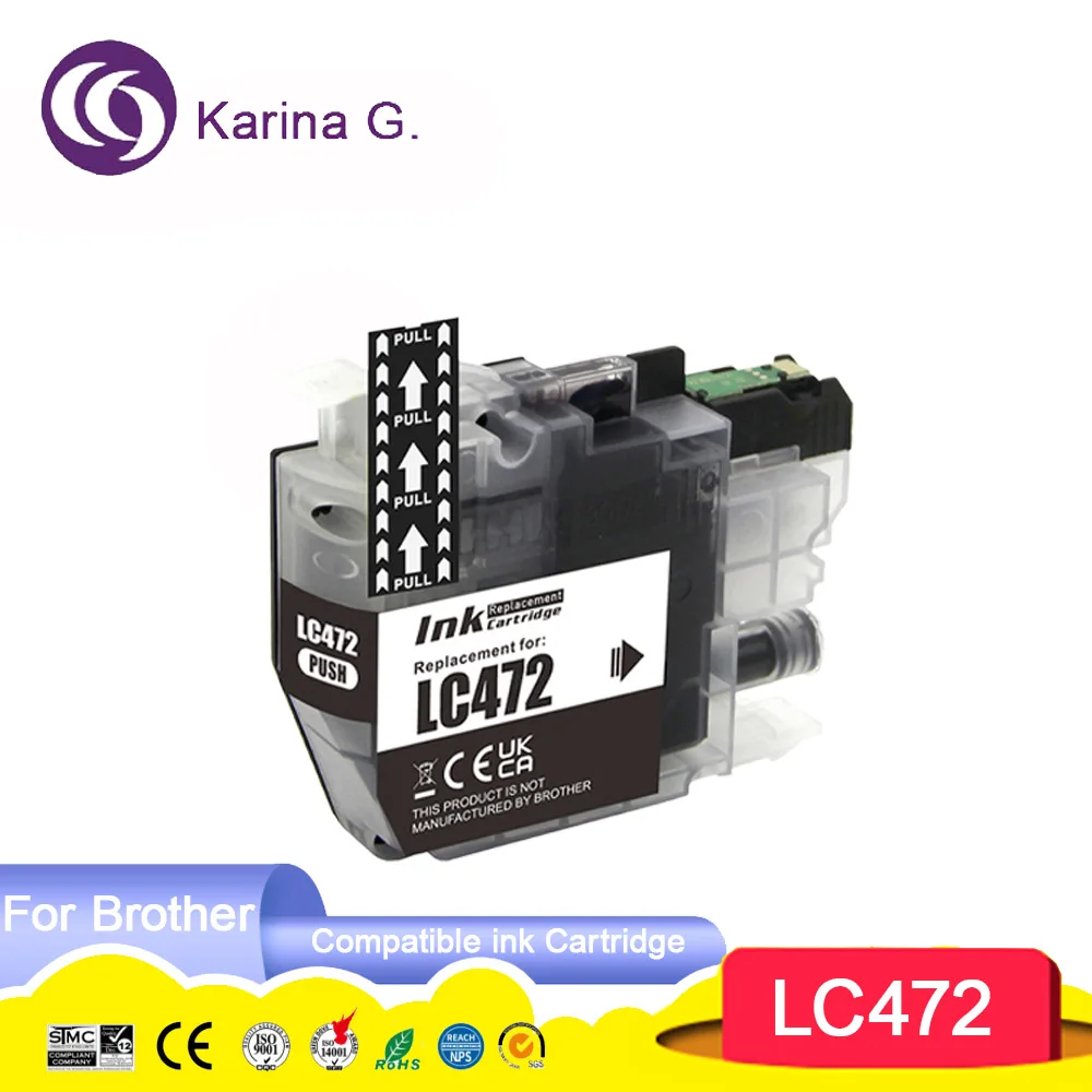 Standard capacity LC472 LC 472 Premium Color Compatible Printer Ink Cartridge fo