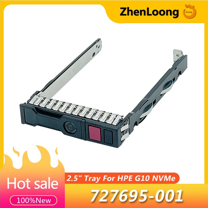 Nvme Ssd Disco Rígido Caddy para Hpe Proliant Dl380 Dl388 Gen10 G10 Suporte de Bandeja de Servidor Novo 727695001 2.5-inch