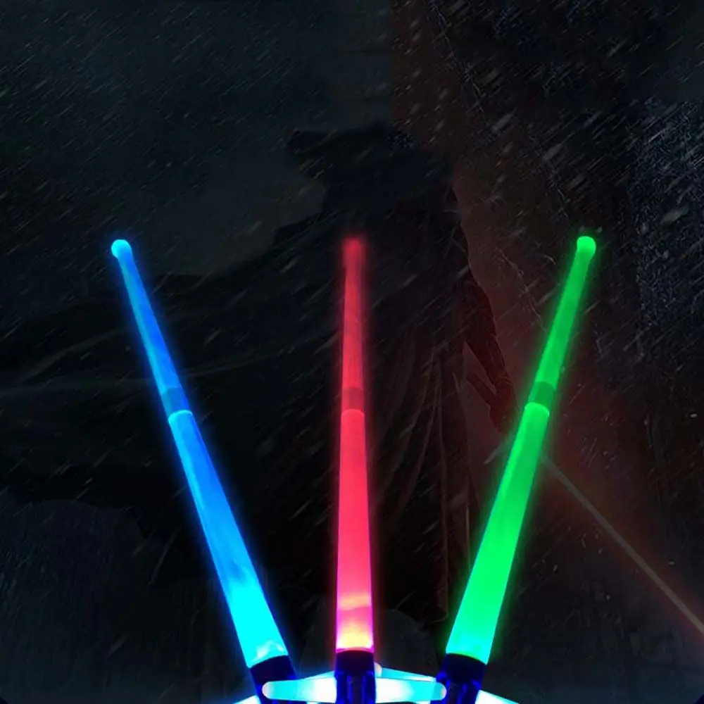 

Flashing Telescopic Light Sound Effect 7 Color Cosplay Toy Lightsaber Change Sound LED Light Saber Lightsaber Sound Sword Toys