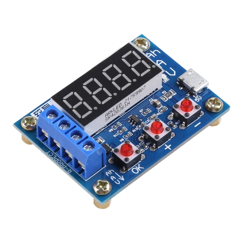 ZB2L3 Li-ion Lithium Lead-acid Battery Capacity Meter Discharge Tester Analyzer