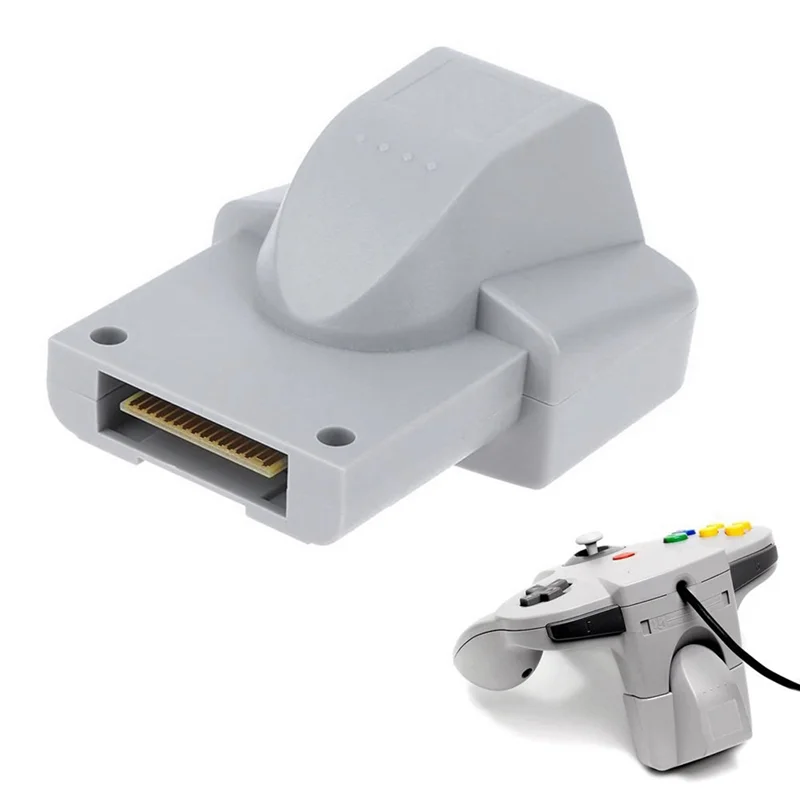 B27B N64 게임 패드 진동 팩 컨트롤러 Rumble Pak 메모리 카드 Nintendo 64 게임 콘솔 액세서리