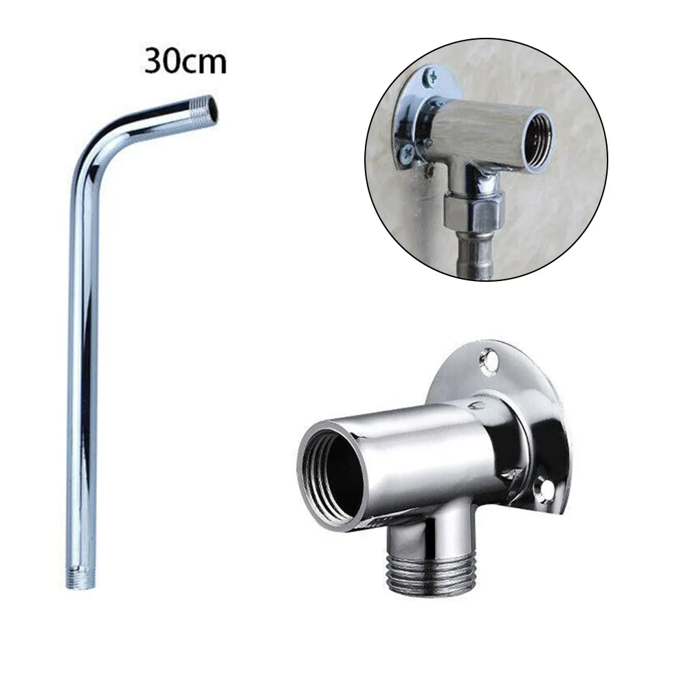 Shower Hose Shower Head Extension Arm Shower Head Adapter Stainless Steel Shower Accessories