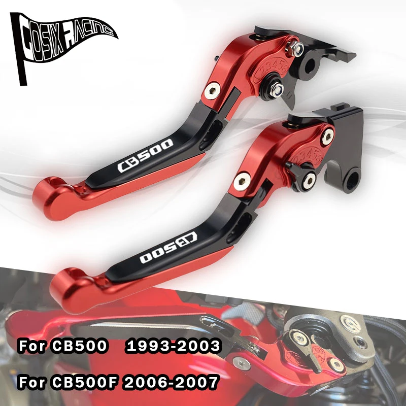 

Fit For CB500 CB 500 93-03 Folding Extendable Brake Clutch Lever For CB500F CB 500F 06-07 Motorcycle CNC Accessories Handle Set