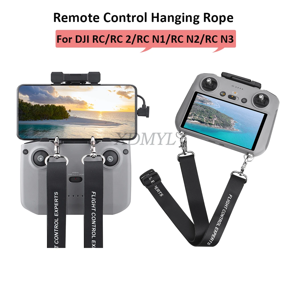 Lanière de poignet pour télécommande de drone - Protection transport, nylon, 2 couleurs