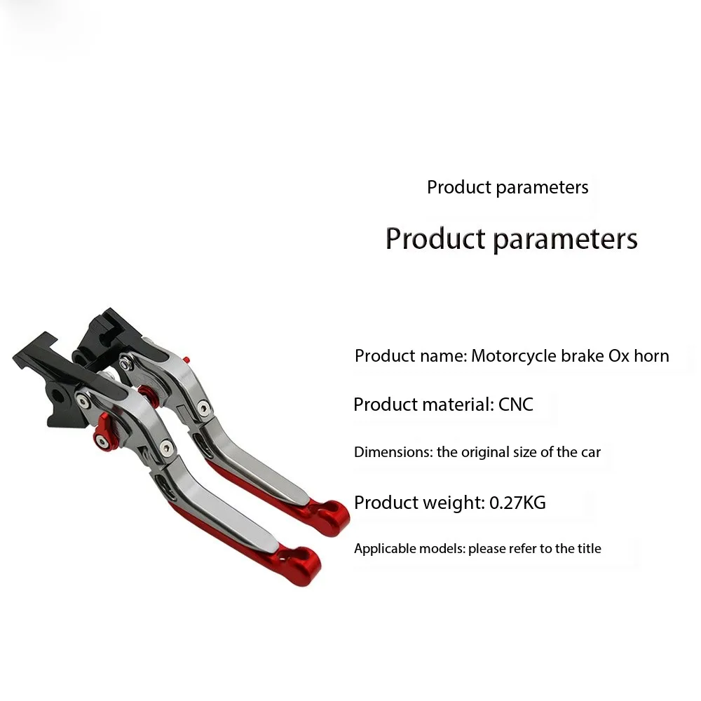 

Motorcycle Accesorios ForBajaj Pulsar200 RS/COME/NS 2/Dominar400 Folding Brake Clutch Ox Horn