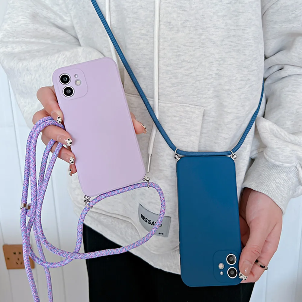 best case for samsung Lanyard Strap Rope Cord Camera Protection Case For Samsung A52 A72 A32 A22 A12 A51 A71 A30 A50 Magnetic Ring Holder Soft Cover silicone cover with s pen