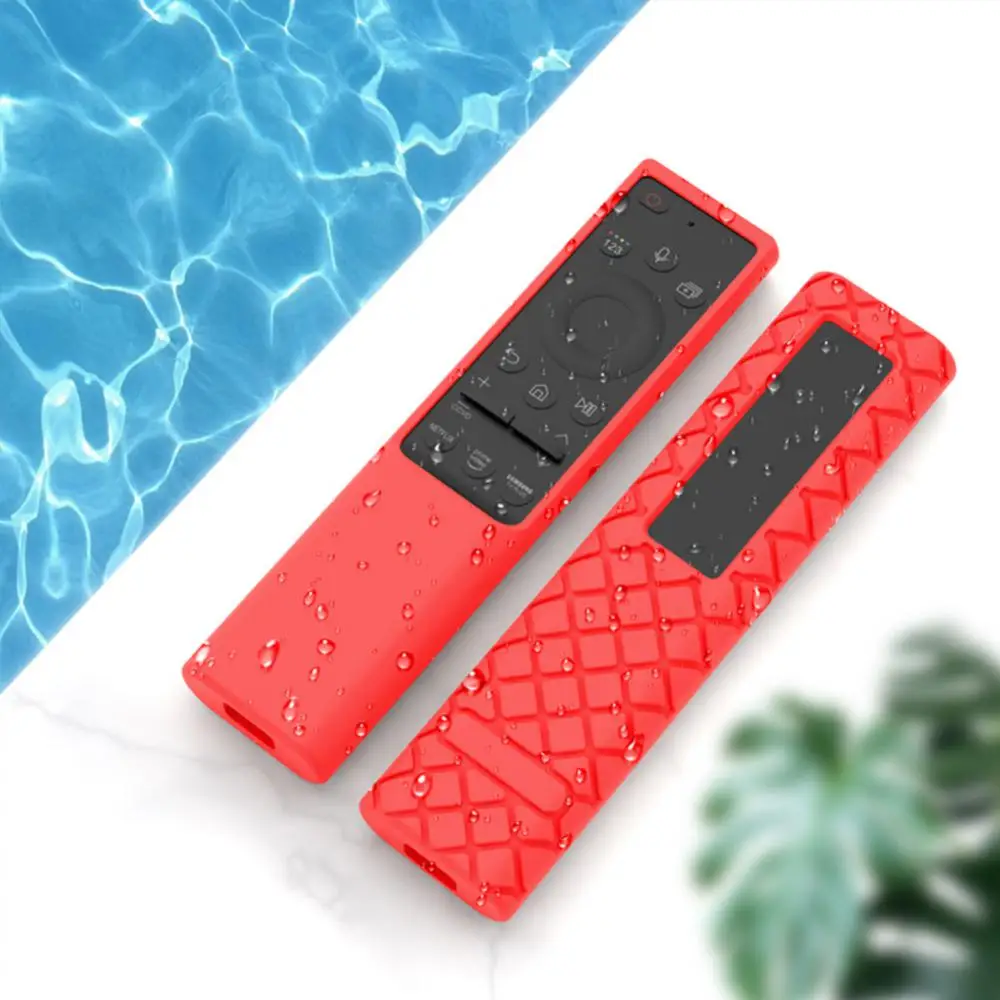 New Replace BN59-01357A For Samsung 2021 Voice Solar Energy TV Remote Control w/ Silicone Case TM2180E QN9 QN8 QN7 N43LS03AAFXZA 3