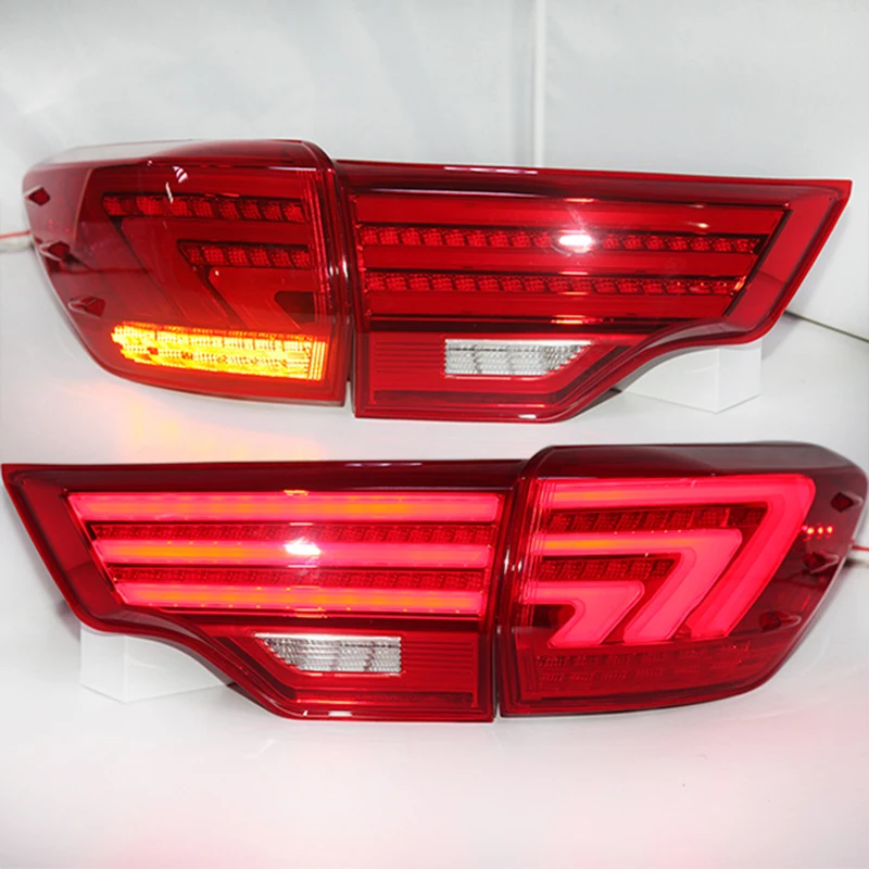 

LED Taillight Assembly For TOYOTA Highlander 15-16 Year Back Rear Lamp BZW