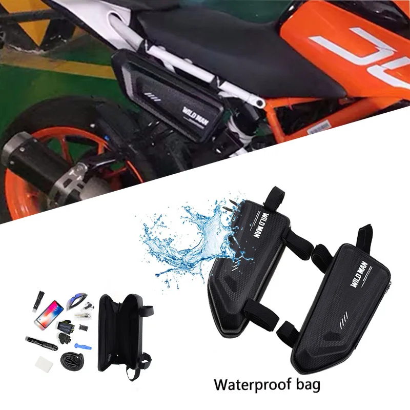 

For BMW R Ninet G310R/G310GS S1000XR S1000R F900XR F900R R1200GS R1250GS/LC/ADV R1150GS Side Bag Waterproof Tool Bag Hanging Bag