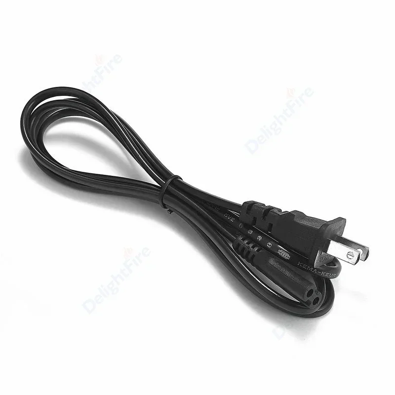 EU US AU AC Power Cable 2pin 1.4m IEC C7 Power Extension Cord For CD Player Sony PSP 4 3 Portable Radio Laptop XBOX One S