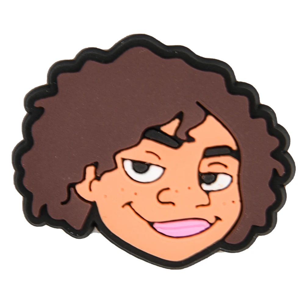 Hot Sale Movie Characters Croc Shoe Charms Women Men Clog Shoes Decorations Gesture Finger-guessing Game Bracelet Accessories