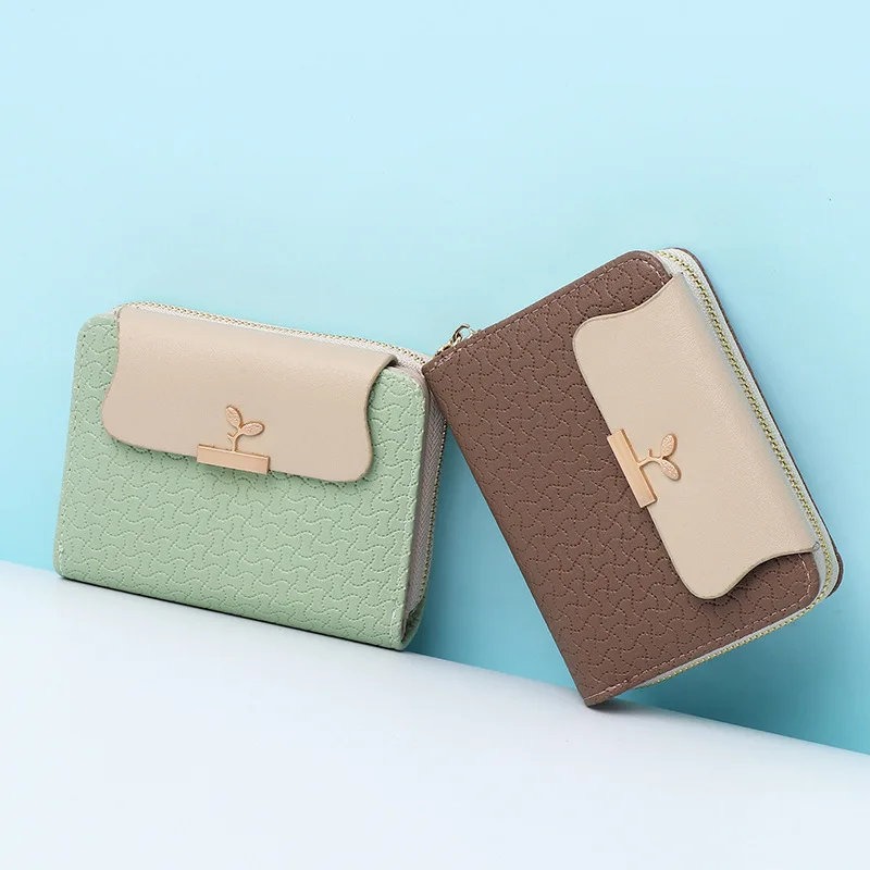 Cute Women Wallets Small Money Bag Folding Girl Wallet Brand Coin Purse Female Card Holder Carteira Feminina Short Clutch |
