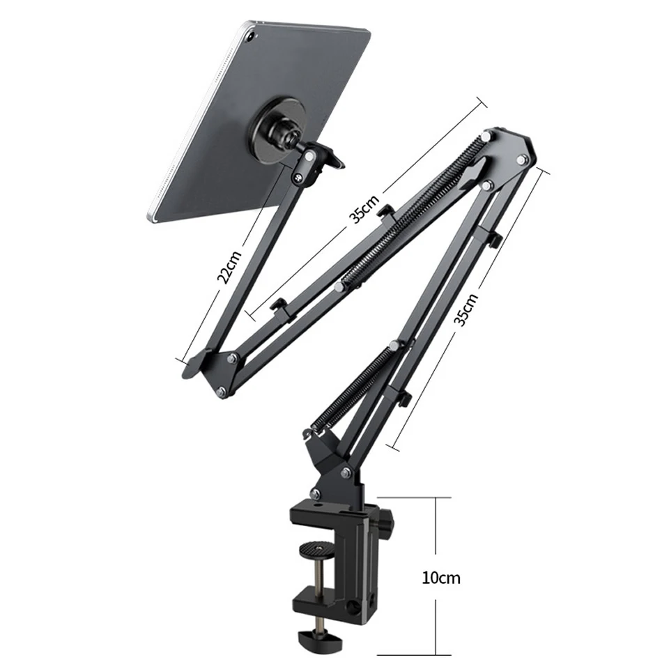 Suporte para Tablet Dobrável Ajustável com Magsafe Magnético Ímã Forte Lazy Bed Desk Suporte do Telefone para Ipad Pro 12.9 Tablets Samsung - Imagem 4