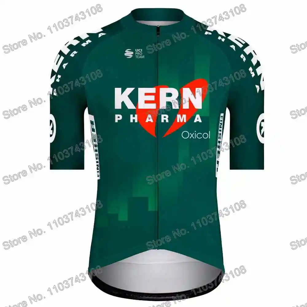 Kern Pharma Cycling Jersey Men's Set Summer Cycling Clothing Road Race Bike Shirt Suit MTB Women Bicycle Bib Shorts Sports