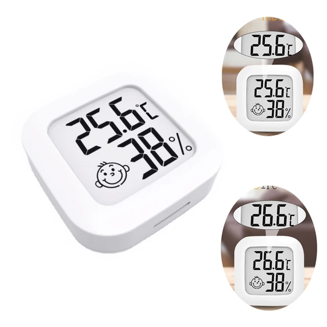 Mini Lcd Digitális Hőmérő Higriller Beltéri Szabadtéri Hőmérséklet Otthoni Higrométer Mérőérzékelő Páratartalom Otthon