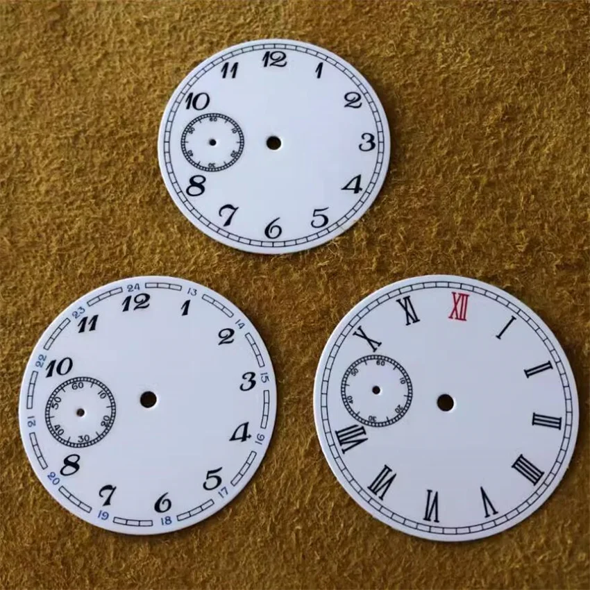 Watch Dial Accessories 37mm Watch Face For ETA 6497/For Seagull ST3600 Movement Repair Replacement Parts Newest