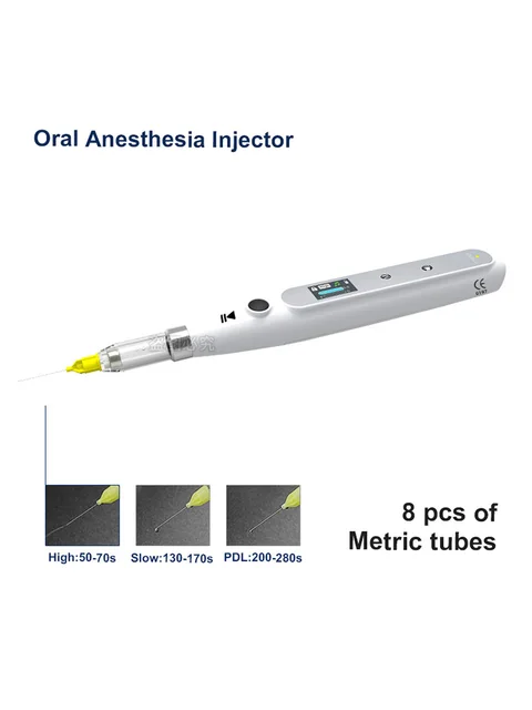 Dental Oral Anesthesia Injector Portable Painless Wireless Local Anesthesia With Operable LCD Display Chargeable