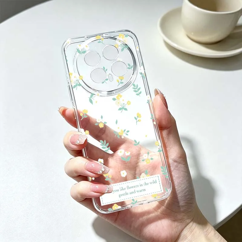 Elegant Floral Grass Phone Case Cover