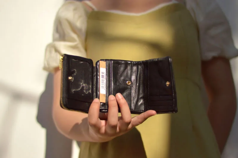 Aetoo Leder kleine Brieftasche Männer und Frauen kurze Geld klammer Schicht Rindsleder Münz geldbörse Vintage tun alte große Kapazität Reiß verschluss wal – Detail 6