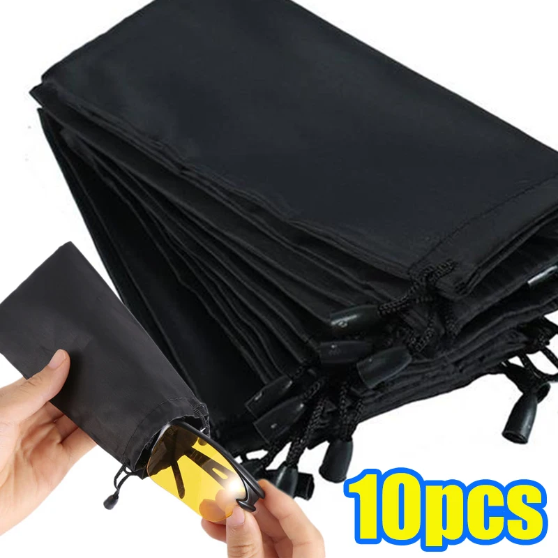 

Portable Soft Cloth Waterproof Sunglasses Bag Microfiber Dust Storage Pouch Glasses Carry Bag Eyewear Case Container