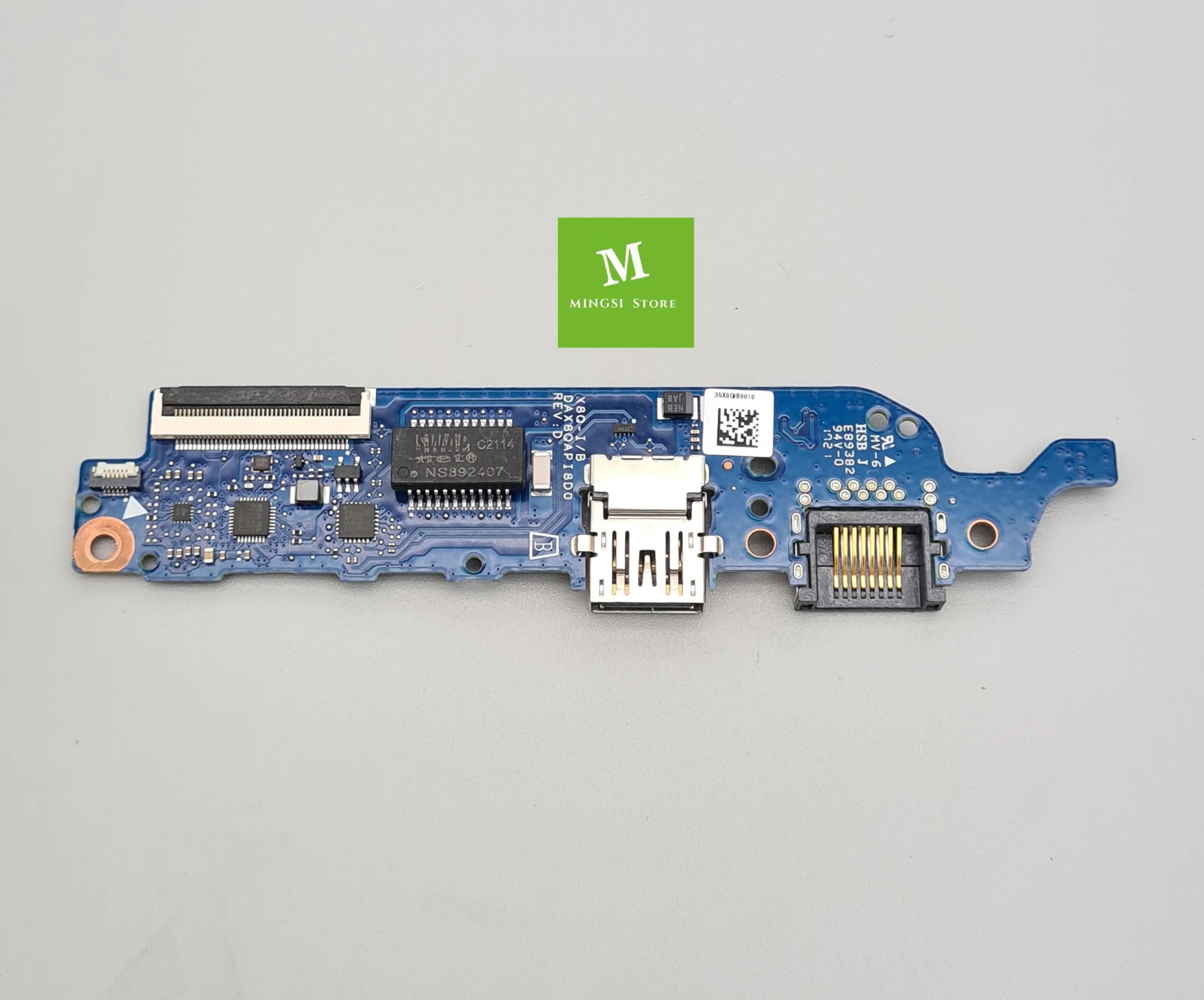 Placa Ethernet Usb para hp Probook Genuíno para hp Probook 650 450 455 g8 Dax8qapi8d0 Da0x8qpi8e0