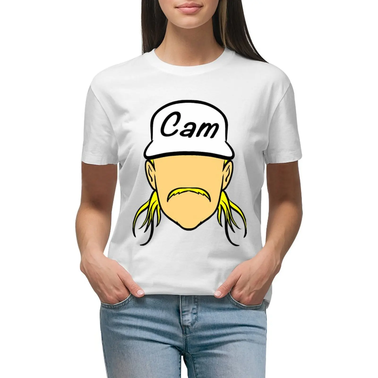 

Cam Smith T-shirt Short sleeve tee summer clothes t-shirts for Women pack