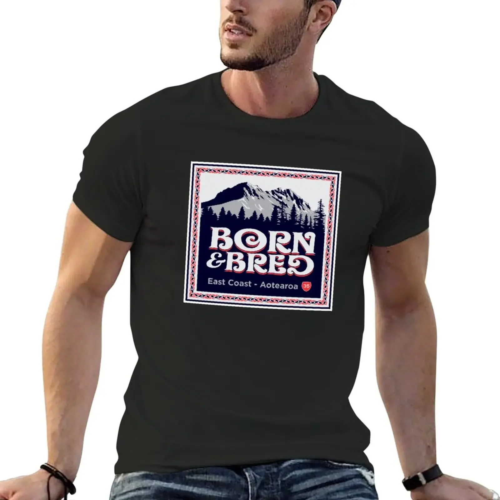 East Coast New Zealand - Aotearoa T-Shirt summer top customs sweat shirts, men