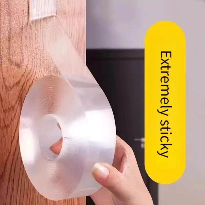 Ultra-Strong Transparent Nano Adhesive Tape - Double-Sided, Seamless & Waterproof