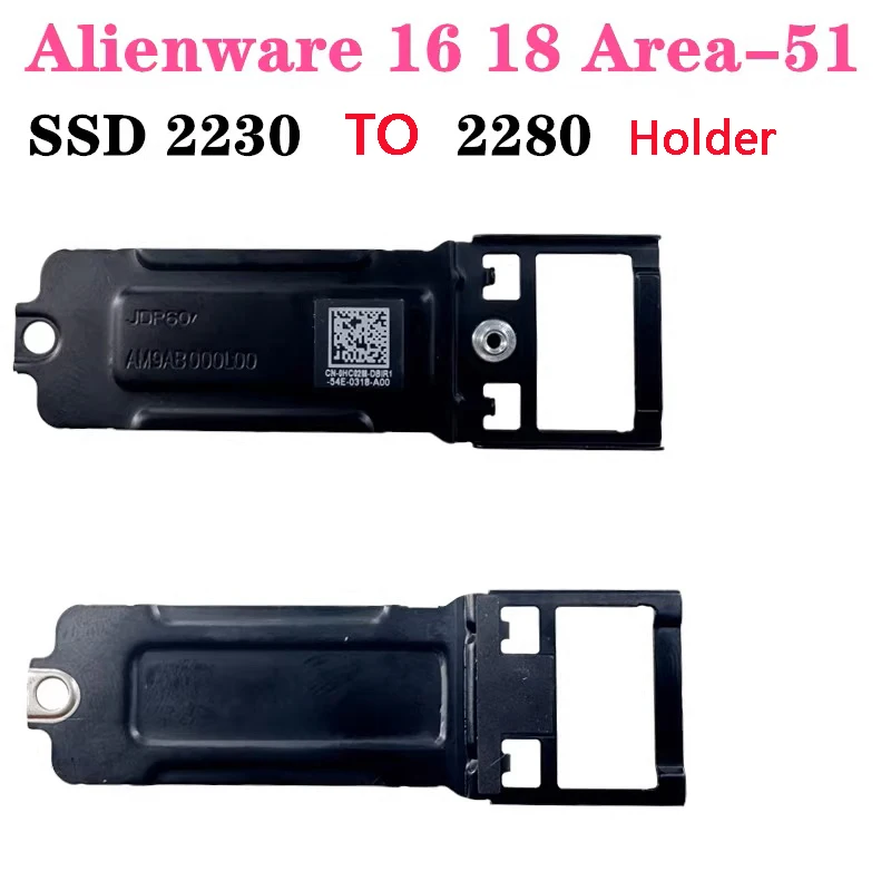 New Original Laptop M.2 SSD1 SSD2 SSD3 2280 Bracket Heatsink Plate For DELL Alienware 16 18 Area-51 16inch 18inch
