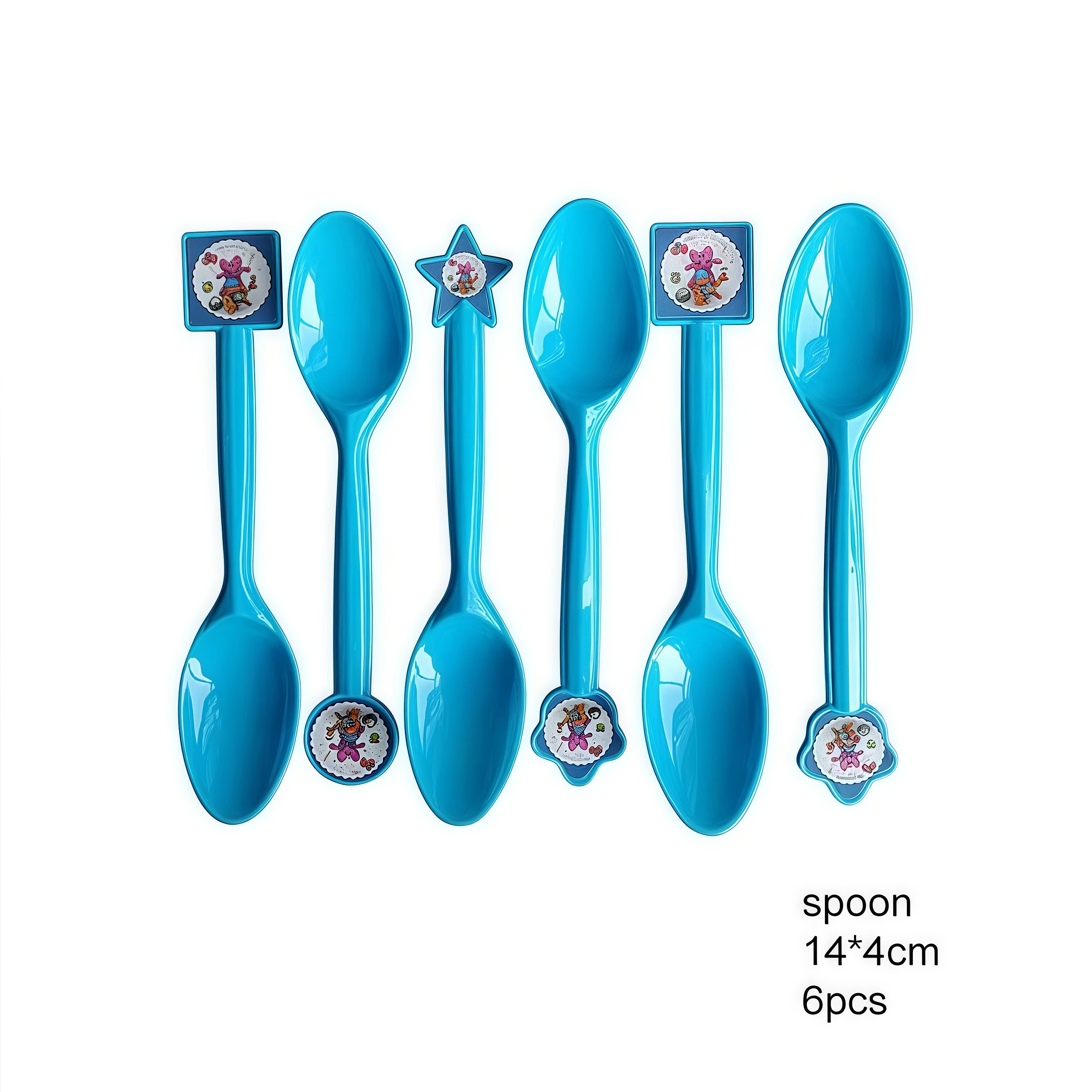 Cartoon P-Pocoyoes Thema Geburtstag Party Dekorationen Einweg Geschirr Teller Banner für Baby Shower Party Supplies Kinder Geschenke – Detail 9
