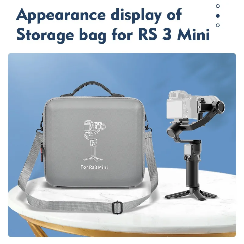 NEW PU Storage Case for DJI Ronin RS3 Carrying Bag Handheld Gimbal Stabilizer Portable Suitcase Shockproof EVA for RS 3 MINI