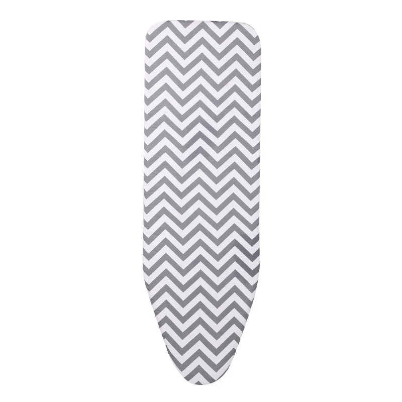 Durable Reusable Flat Lightweight Heat Resistant Cotton Ironing Board Cover Felt Pad Household Printed Large 150X50cm