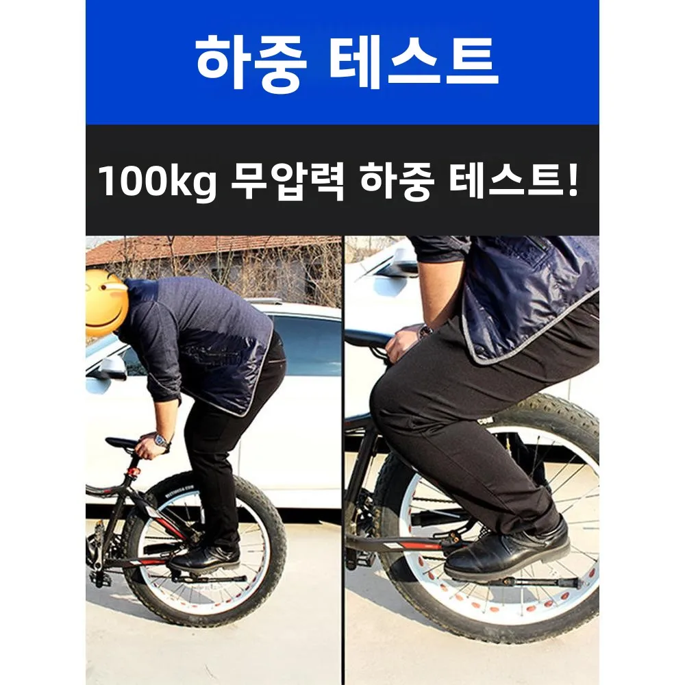 알루미늄 합금 자전거 뒷좌석 랙 산악 자전거 뒷바퀴 스탠드형 유니버설 싱글 스피드 자전거 풋 페달 로켓