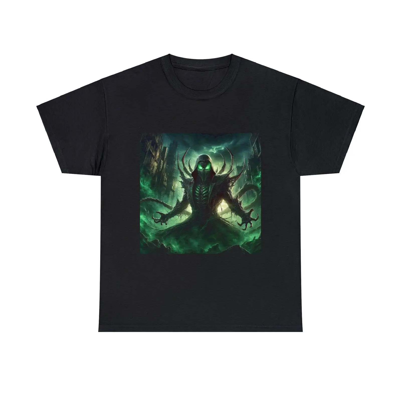 Streetwear Designer T Shirt Spettrale Eldritch Horror Glow Cattivo Maniche Lunghe O Corte