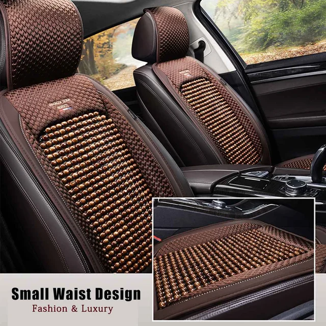 Happy Date Car Bamboo Seat Cushion, Comfort Breathable Car Seat Cover,  Quadrangle Office Home Chair Mat Pads,Bamboo Chair Cushions Summer Car Seat  Cushion Seat Pad, Breathable 