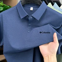 Polo de marque haut de gamme avec broderie classique, manches courtes pour homme, confortable, respirant et décontracté, nouvelle collection été 2026 6
