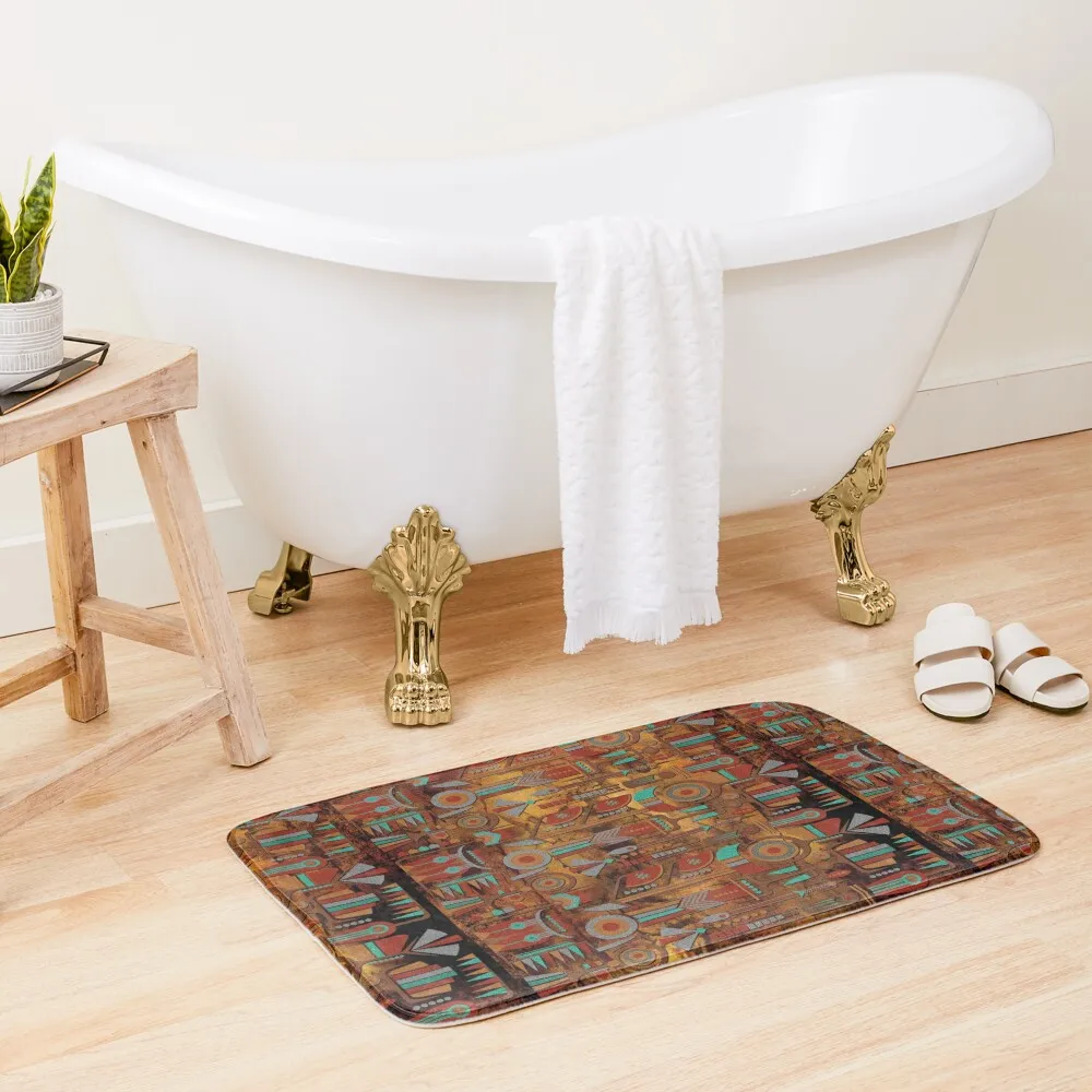 

Mohave Ethnic Patterns Designer Originals Bath Mat Rugs Living Room Floor Toilet Bathroom Floors Bathroom Carpet Set Mat